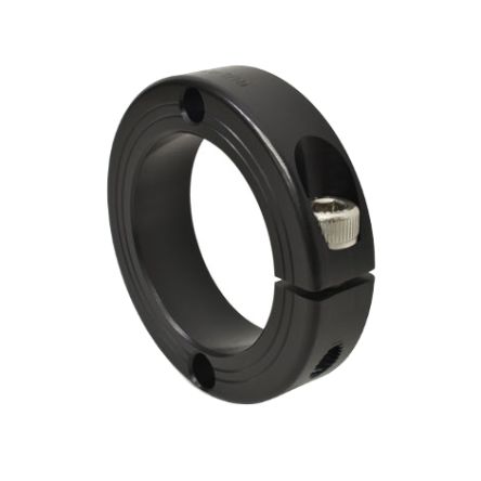 Ruland Shaft Collar, One Piece, Clamp, Bore 40mm, OD 60mm, W 15mm, Anodised Aluminium [FHD-MCL-40-AN]; 628-030