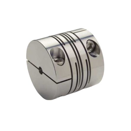 Ruland Shaft Coupling, 16mm Outside Diameter, 6mm Bore, 19.8mm Length Flexible Coupling [MRSC16-6-6-A]; 628-071