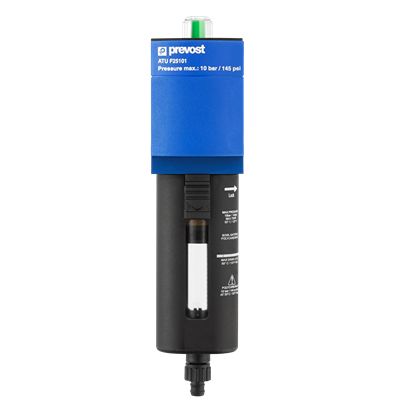 PREVOST ATU series 25μm G 1/4 Female 10 bar Filter 950L/min max [ATU F25101]; 628-140