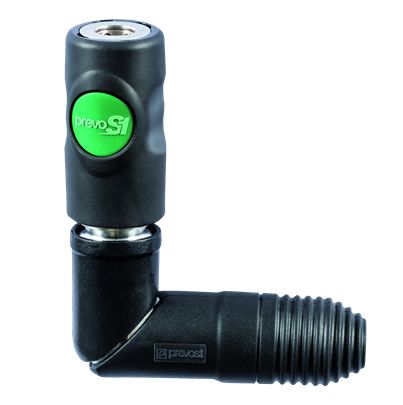 PREVOST Composite Body Female Safety Swivel Quick Connect Coupling, G 1/4 Female Female Thread [ESI 071101SW]; 628-230