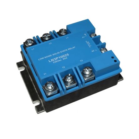 United Automation A-LN Series Solid State Relay, 25 A Load, Surface Mount, 530 V ac/dc Load, 28 V ac/dc Control [A-LN3P10025]; 628-681