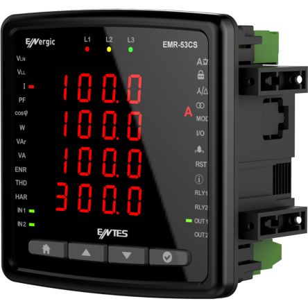 ENTES 3 Phase Energy Meter [EMR-53CS 96X96]; 628-874