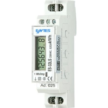 ENTES 1 Phase LCD Energy MeterEnergy Meter [ES-32L MID]; 628-985