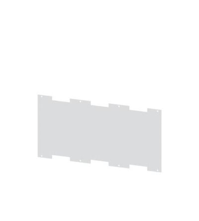 Siemens 8GK953 Series Steel Mounting Plate, 600mm H, 250mm W for Use with ALPHA 400 DIN [8GK9531-4KK10]; 629-010