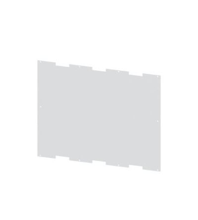 Siemens 8GK953 Series Steel Mounting Plate, 750mm H, 500mm W for Use with ALPHA 400 DIN [8GK9531-5KK20]; 629-012