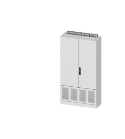 Siemens 8GK1483 Series Steel Double-Door-Door Floor Standing Enclosure, Double Door Door, IP30, 1950 x 1050 x 400mm [8GK1483-8KN45]; 629-201
