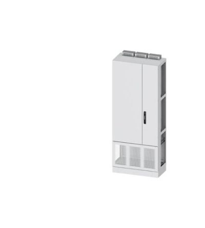 Siemens 8GK1483 Series Steel Double-Door-Door Floor Standing Enclosure, Double Door Door, IP30, 1950 x 800 x 400mm [8GK1483-8KP35]; 629-202