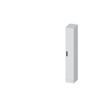 Siemens 8GK1483 Series Steel Single-Door-Door Floor Standing Enclosure, Plain Door Door, IP55, 1950 x 300 x 400mm [8GK1423-8KK15]; 629-387