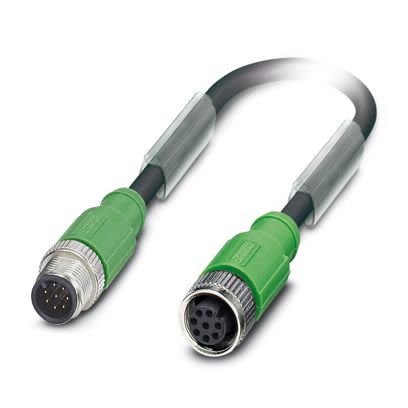Phoenix Contact Straight Male 5 way M12 to Straight Male 5 way M12 Sensor Cable, 10m [1425237]; 629-586