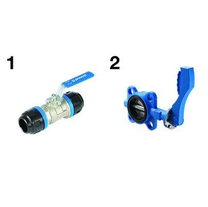 PREVOST 16 bar Aluminium Flow Valve [PPS1 RSI50]; 629-790
