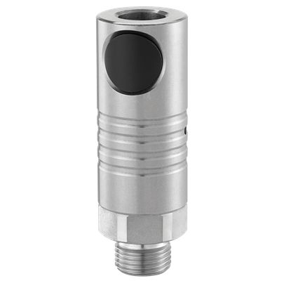 PREVOST Stainless Steel Male Pneumatic Quick Connect Coupling, G 1/2 Male Threaded [CSM 111153]; 629-817