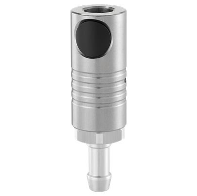 PREVOST Stainless Steel Pneumatic Quick Connect Coupling, 13mm Hose Barb [CSM 111813]; 629-818