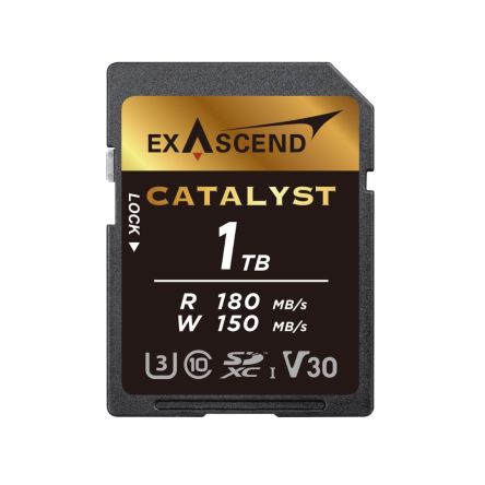 Exascend 1 TB SDXC SD Card, Class 10, UHS-1 (U3), V30 [EX1TSDU1]; 630-110