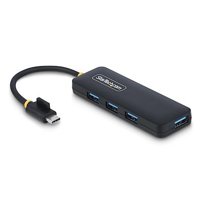 StarTech.com 4 Port USB C USB C  Hub, USB Powered, 232.7 x 31.8 x 11.5mm [H5C4A-USB-HUB]; 630-230