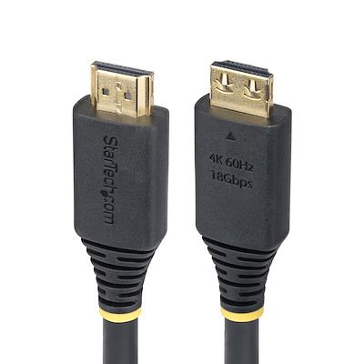 StarTech.comHDMI2 HDMI 2.0, 4.5m HDMI to HDMI High Speed 4K [HDMI2-CABLE-GRIP-15F]; 630-238