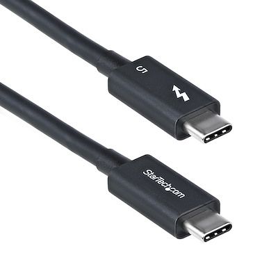 StarTech.com USB 4.0 Thunderbolt 5 to Thunderbolt 5, 800mm [TBLT5MM80CM240W]; 630-273