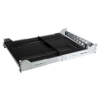 StarTech.com UNI Series Black Shelf, 2U, 22.7kg Load, 483mm x 803mm [UNISLDSHF192]; 630-276