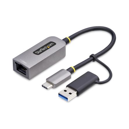 StarTech.com Port USB Network Adapter USB C USB to RJ45 10/100/1000Mbit/s Network Speed [C21GA-USB-ETHERNET]; 630-297