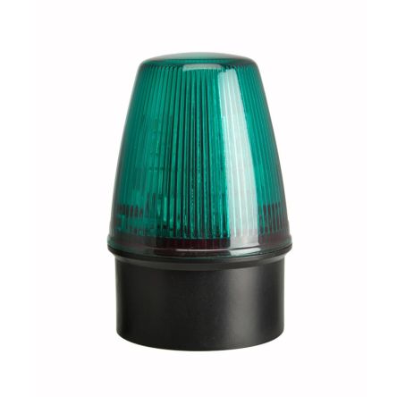 Moflash LED 100 ECO Series Green Flashing, Static Beacon, 35 To 80 V, Wall Mounted, LED Bulb, IP65 [LED100-03-04]; 630-778