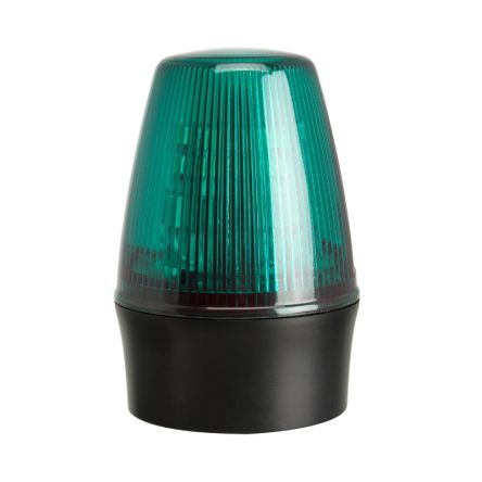 Moflash LEDS100 ECO Series Green Flashing, Static Beacon, 35 To 85 V, Wall Mounted, LED Bulb, IP65 [LEDS100-03-04]; 630-782