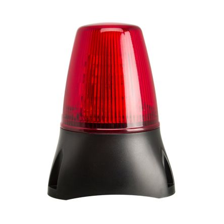 Moflash LEDD100 ECO Series Red Flashing, Static Beacon, 35 To 85 V, Wall Mounted, LED Bulb, IP65 [LEDD100-03-02]; 630-784