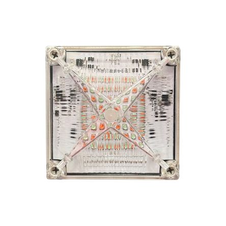 Moflash LED701/700 Dual Colour Series Green, Red Flashing, Static Beacon, 85 To 280 V, Wall Mounted, LED Bulb, IP66/ [LED700-05-02-04]; 630-790