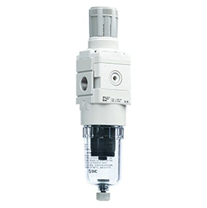 SMC AWD20 Filter Regulator, 5μm, G 1/4, Auto, 10 bar, AWD20-F02-D [AWD20-F02-D]; 631-010