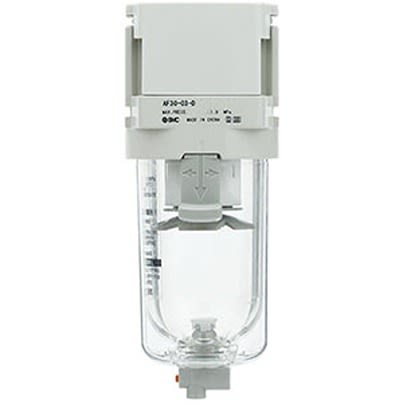 SMC AF40 series 5μm G 3/8 10 bar Filter with Auto drain [AF40-F03D-D]; 631-037