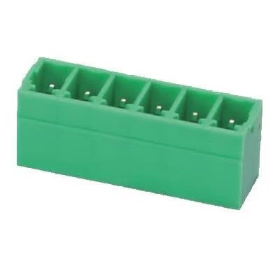 RS PRO XY2500 Series Straight Through Hole PCB Header, 6 Contact(s), 1 Row(s), Shrouded [0]; 631-107