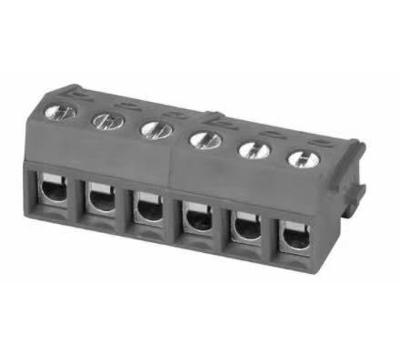 RS PRO XY332 Series Straight Through Hole PCB Header, 5 Contact(s), 1 Row(s), Shrouded [0]; 631-131