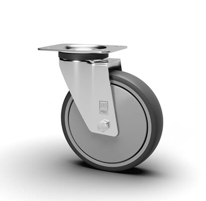 RS PRO Swivel Castor Wheel, 75kg Capacity, 75mm Wheel [0]; 631-167