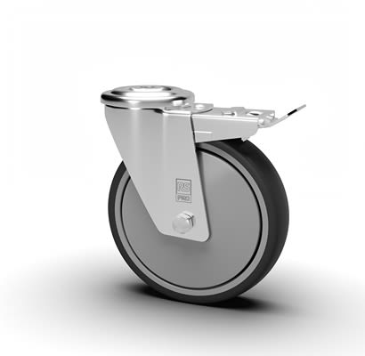 RS PRO Swivel Castor Wheel, 75kg Capacity, 75mm Wheel [0]; 631-169