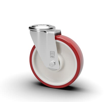 RS PRO Swivel Castor Wheel, 120kg Capacity, 80mm Wheel [0]; 631-173