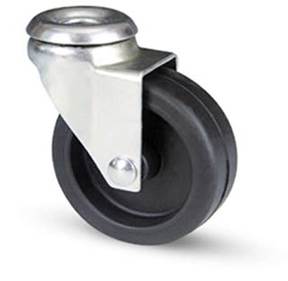 RS PRO Swivel Castor Wheel, 55kg Capacity, 75mm Wheel [0]; 631-176