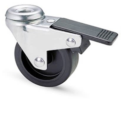 RS PRO Swivel Castor Wheel, 55kg Capacity, 75mm Wheel [0]; 631-178