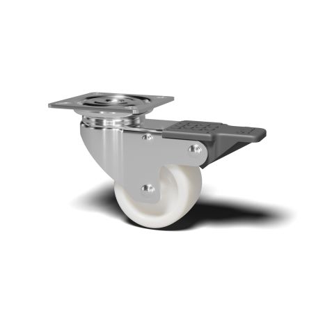 RS PRO Swivel Castor Wheel, 40kg Capacity, 50mm Wheel [0]; 631-182