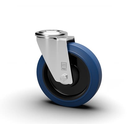 RS PRO Swivel Castor Wheel, 130kg Capacity, 125mm Wheel [0]; 631-189