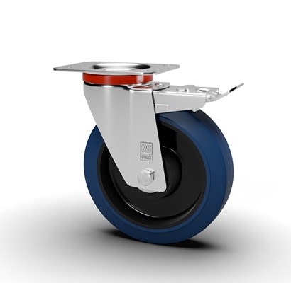 RS PRO Swivel Castor Wheel, 130kg Capacity, 125mm Wheel [0]; 631-190