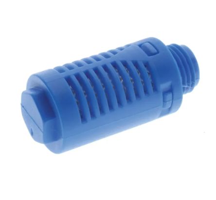 RS PRO PA 6bar Pneumatic Silencer, Threaded, G 1/4 Male [0]; 631-980