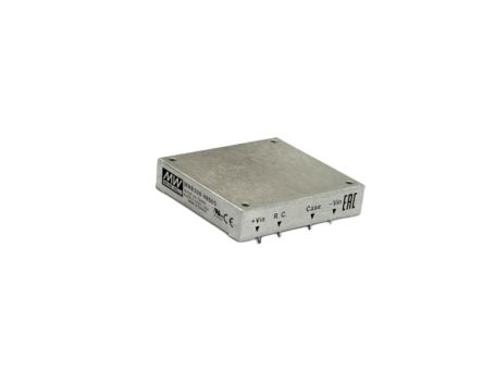 MEAN WELL MHB100 DC-DC Converter, 5V dc/ 20A Output, 18 → 36 V dc Input, 100W, Through Hole, +100°C Max Temp [MHB100-24S05]; 632-227