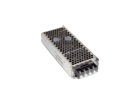MEAN WELL RSD-150 DC-DC Converter, 5V dc/ 30A Output, 67.2 → 143 V dc Input, 150W, Chassis Mount, +55°C Max Temp [RSD-150D-5]; 632-258