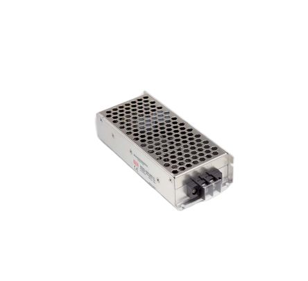 MEAN WELL RSD-100 DC-DC Converter, 5V dc/ 20A Output, 67.2 → 143 V dc Input, 100W, Chassis Mount, +55°C Max Temp [RSD-100D-5]; 632-259