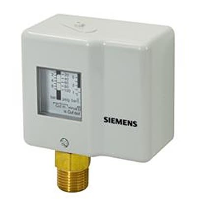 Siemens QBE Series Pressure Sensor, -0.3bar Min, 7bar Max, SPDT Output, Relative Reading [QBE1900-P7 / S55720-S532]; 632-352
