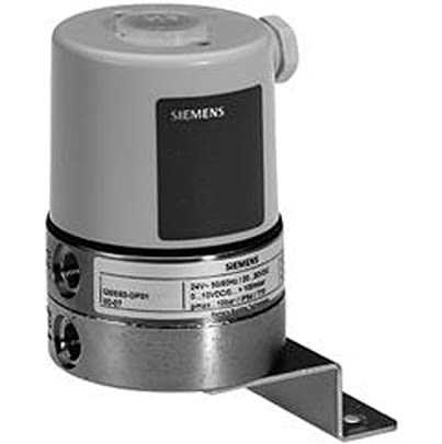 Siemens QBE Series Pressure Sensor, 0bar Min, 0.1bar Max, Volt Output, Differential Reading [QBE63-DP01 / BPZ:QBE63-DP01]; 632-368