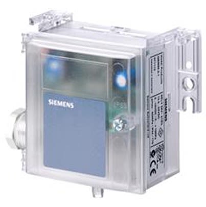 Siemens QBM Series Pressure Sensor, -50Pa Min, 50Pa Max, Volt Output, Differential Reading [QBM3020-1U / S55720-S233]; 632-381