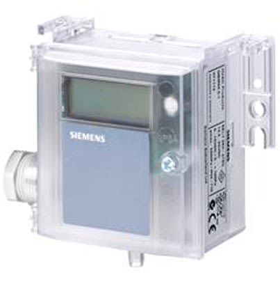 Siemens QBM Series Pressure Sensor, 0Pa Min, 2500Pa Max, Current Output, Differential Reading [QBM3120-25D / S55720-S452]; 632-516