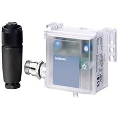 Siemens QBM Series Pressure Sensor, 0Pa Min, 1000Pa Max, Volt Output, Differential Reading [QBM4000-10 / S55720-S249]; 632-525