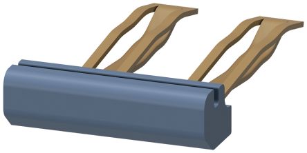 Siemens 3RQ4 Series Connecting Comb for Use with 2-Pole, Infeed 10 A, 10A [3RQ4901-0A]; 633-304
