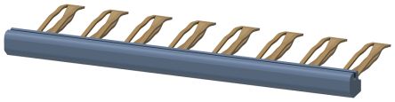 Siemens 3RQ4 Series Connecting Comb for Use with 8-Pole, Infeed 10 A, 10A [3RQ4901-0C]; 633-306