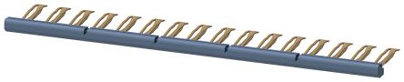 Siemens 3RQ4 Series Connecting Comb for Use with 16-Pole, Infeed 10 A, 10A [3RQ4901-0D]; 633-308